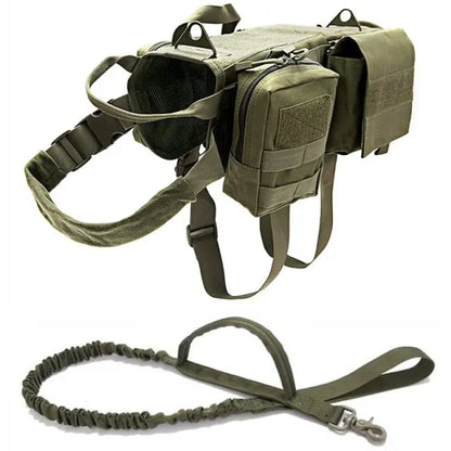 Tactical Military Dog Harness NovaLux