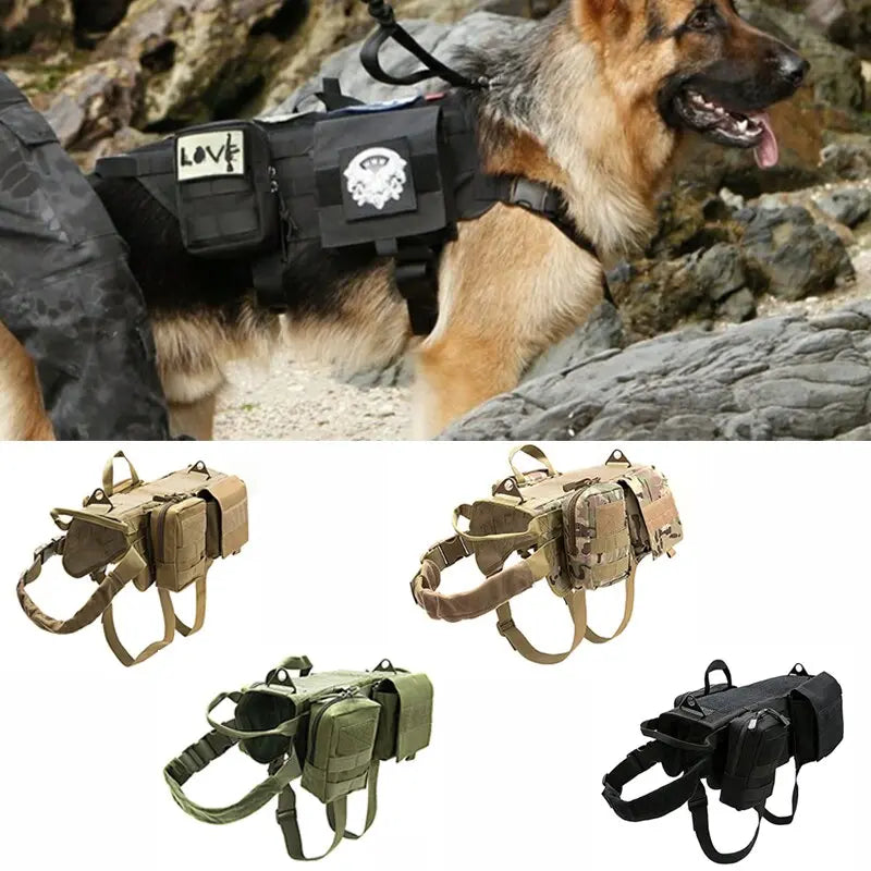 Tactical Military Dog Harness NovaLux