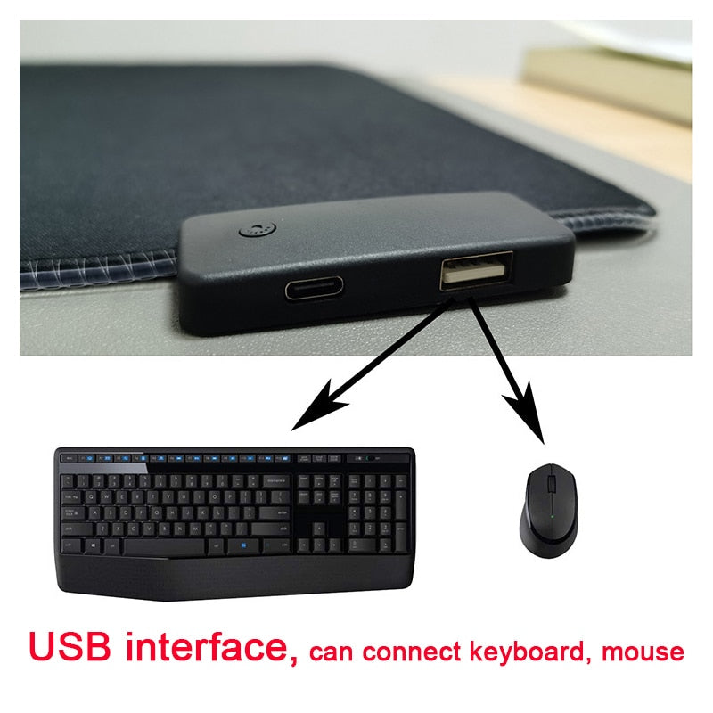 RGB Mouse Pad with Cable NovaLux