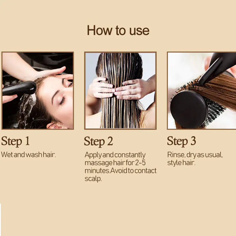 Acondicionador suave anticaída para controlar el frizz