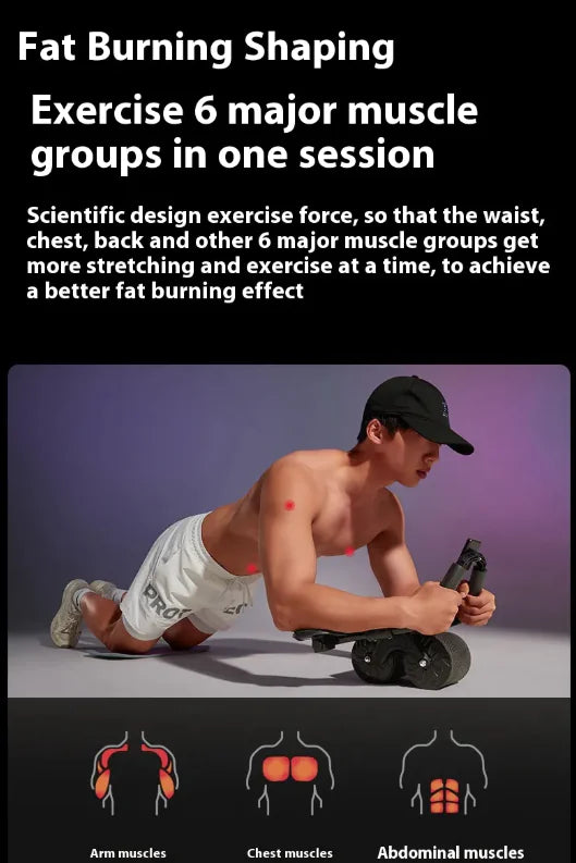 Automatic Rebound Abdominal Wheel NovaLuxShop