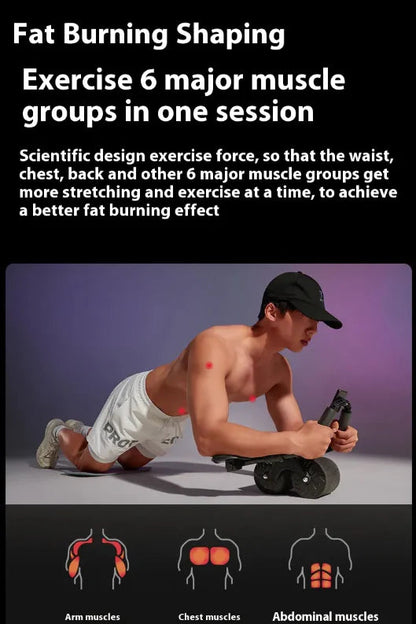 Automatic Rebound Abdominal Wheel NovaLuxShop